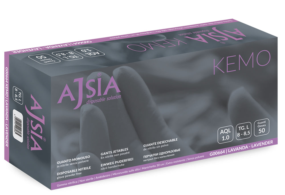 Guanti nitrile AJSIA G00644 KEMO PZ.50