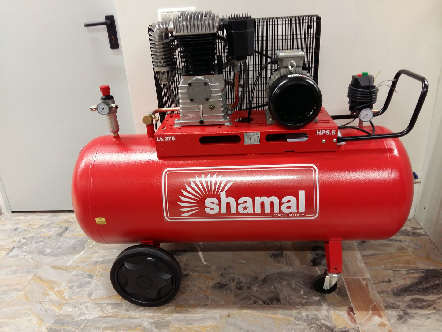 Compressore SHAMAL K 28  LT.270 HP 5,5 T