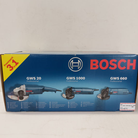 Smerigliatrice BOSCH 3 IN 1 KIT 3 MACCHINE