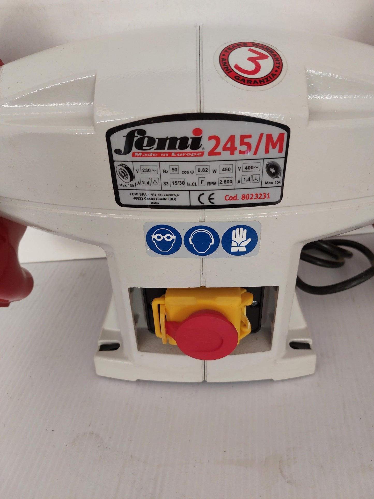 Mola da Banco FEMI 245-150 TRIFASE