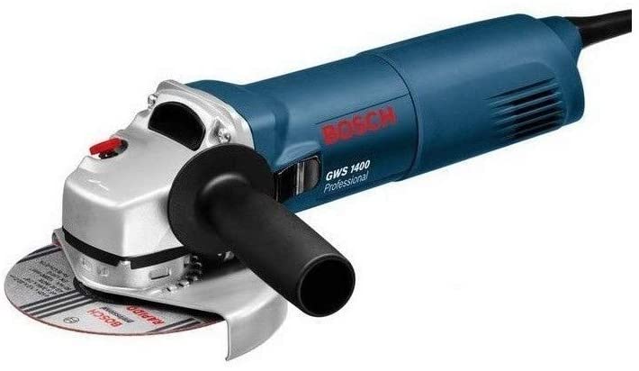 Smerigliatrice BOSCH GWS 1400 + CASSETTA + DISCO