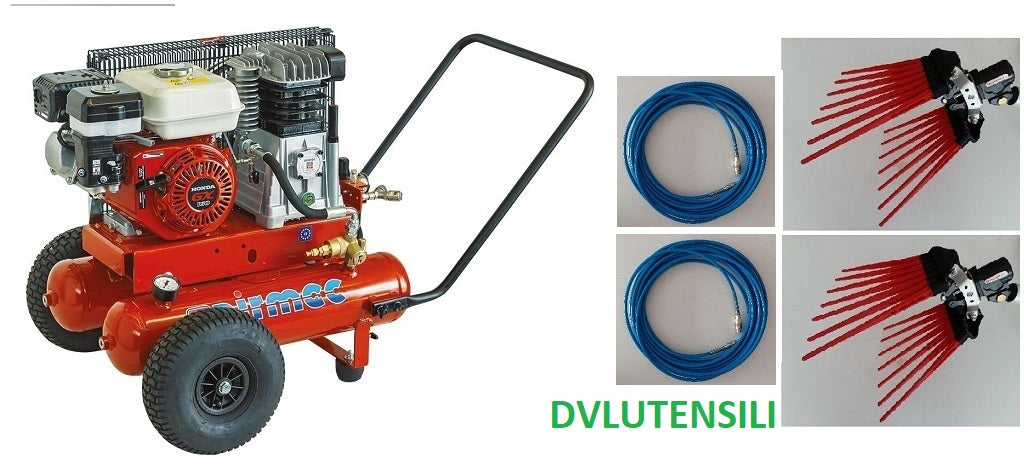 Motocompressore HONDA Airmec TEB 22-510 KIT Raccolta 2 Operatori BOR – DVL  UTENSILI