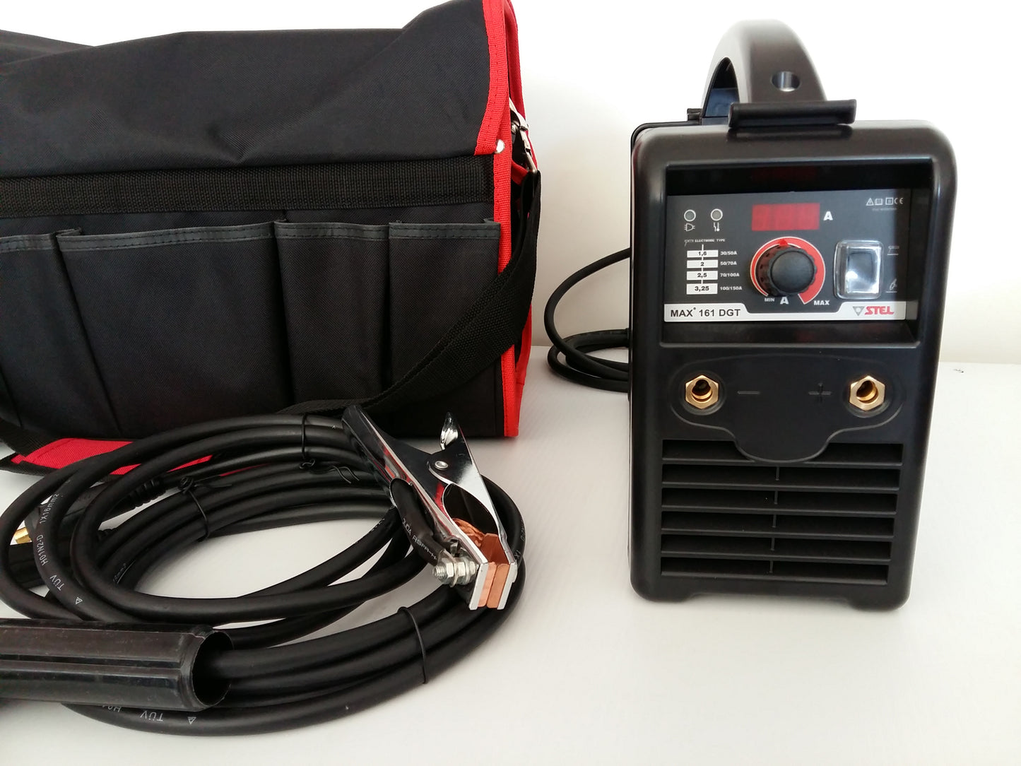 Saldatrice STEL MAX 161 DGT + KIT ACCESSORI + borsa