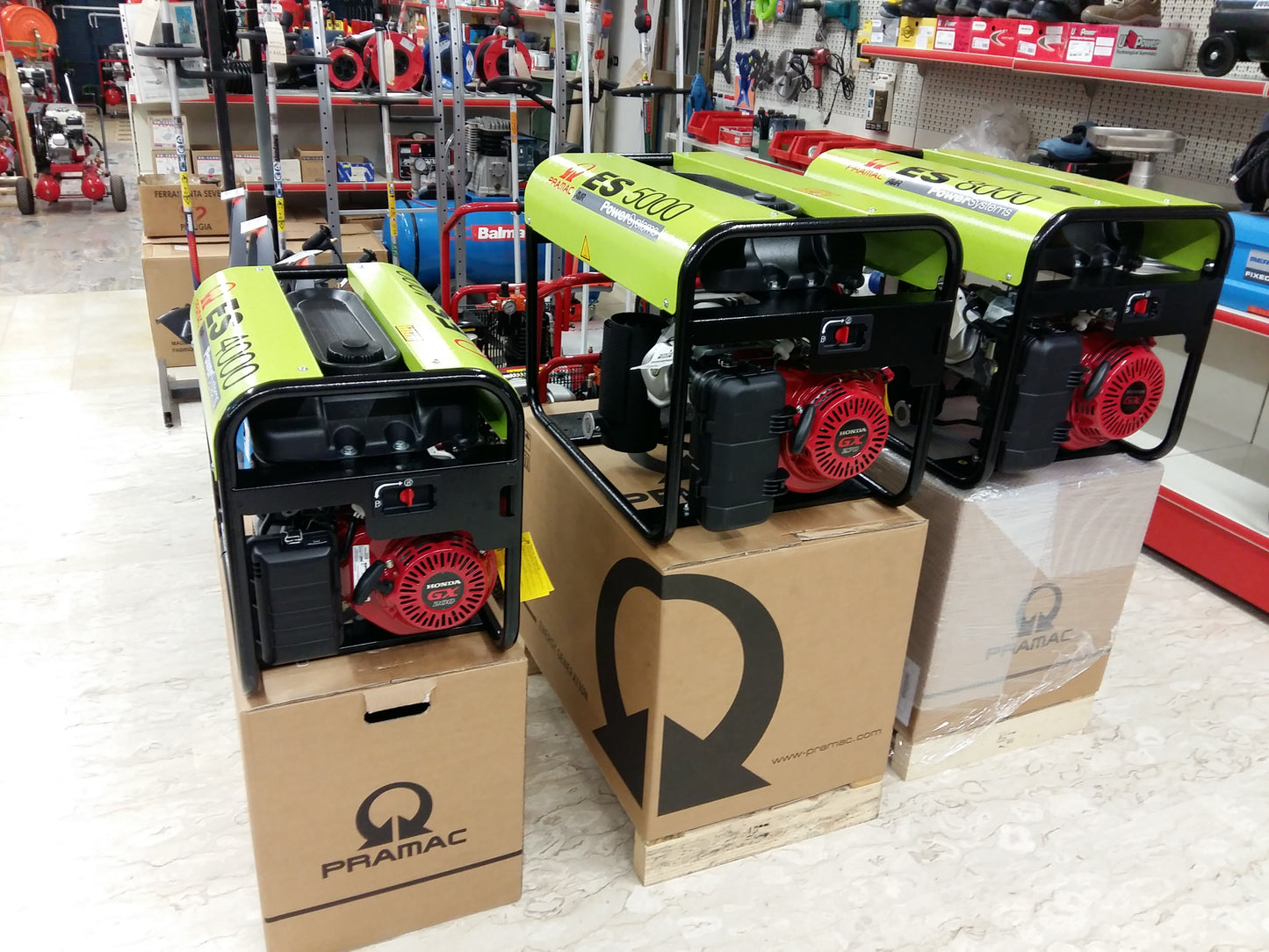 Generatore di corrente PRAMAC ES 4000 AVR -K100D