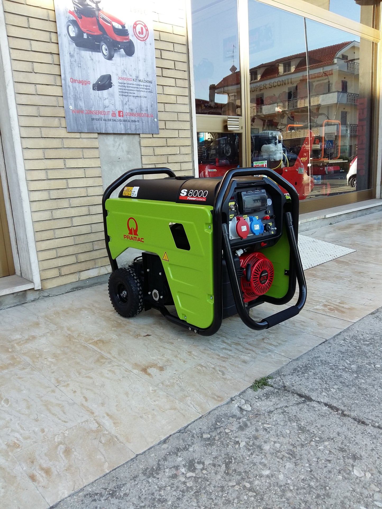Generatore di corrente PRAMAC S 8000 AVR -K120D