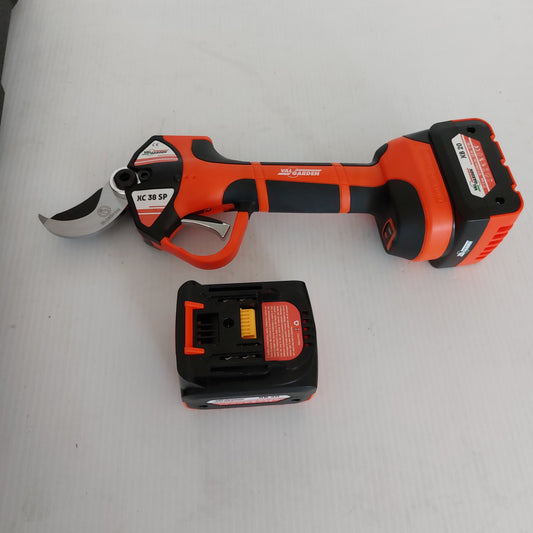 Forbice elettrica VALGARDEN XC38SP + 2 Batterie