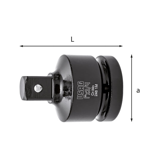 Raccordo riduttore Usag 246 1 M