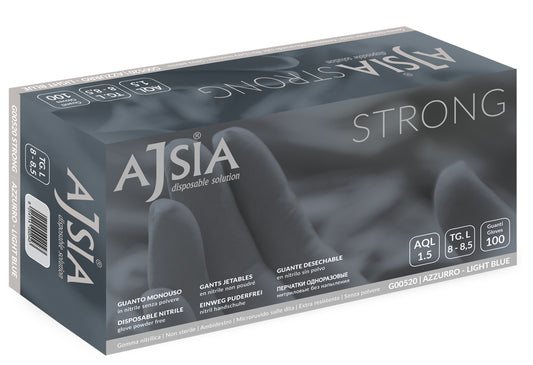 Guanti nitrile AJSIA G00520 STRONG PZ.100