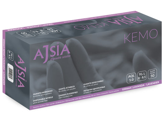 Guanti nitrile AJSIA G00644 KEMO PZ.50