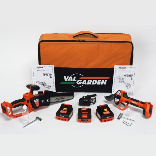 Forbice elettrica a Batteria VALGARDEN XC38SP + Potatore XP19SP