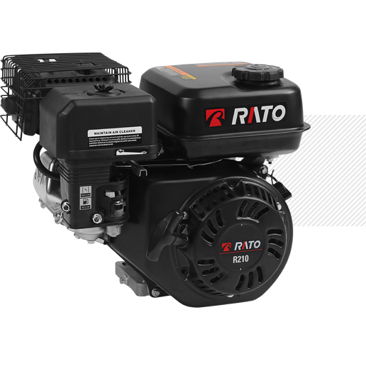 Rato R210 Horizontal Cylindrical Shaft Engine