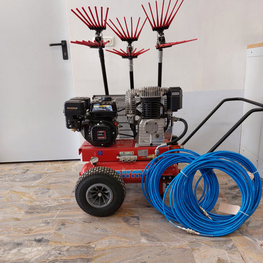 Motocompressore Airmec TEB 22-680 LONCIN KIT 3 Operatori BOR