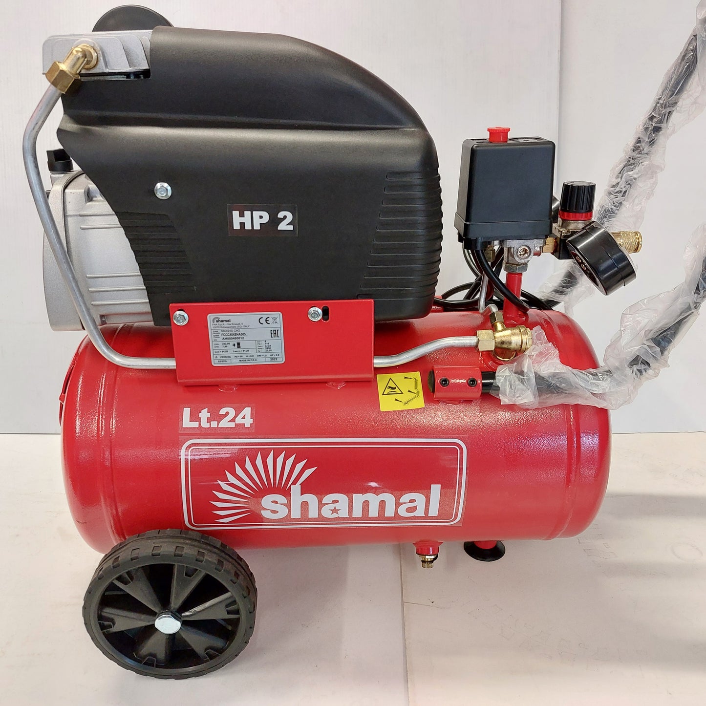 Compressore SHAMAL SB 24 LT.24 HP 2 M – DVL UTENSILI