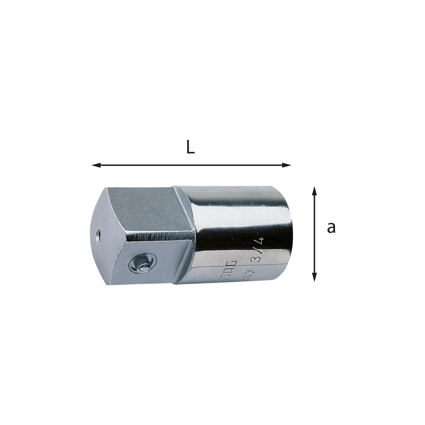 Raccordo aumentatore Usag 247 3/4