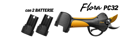 Forbice elettrica a Batteria FLORA PC32 -2
