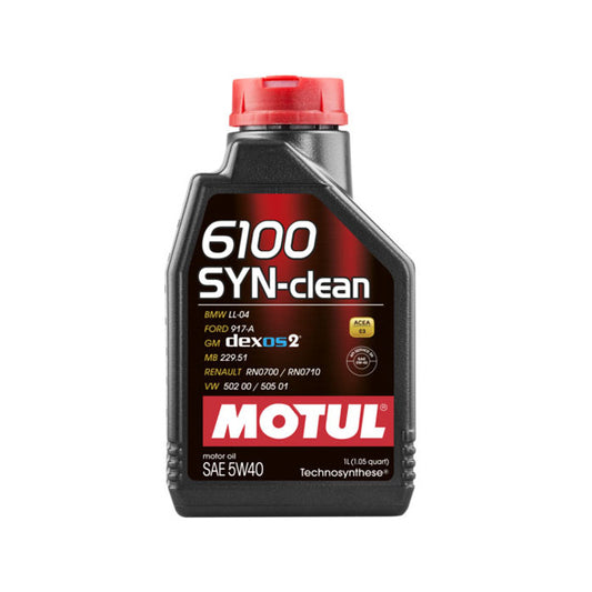 Huile MOTUL 6100 SY-CLEAN 5 W40 Lt.1