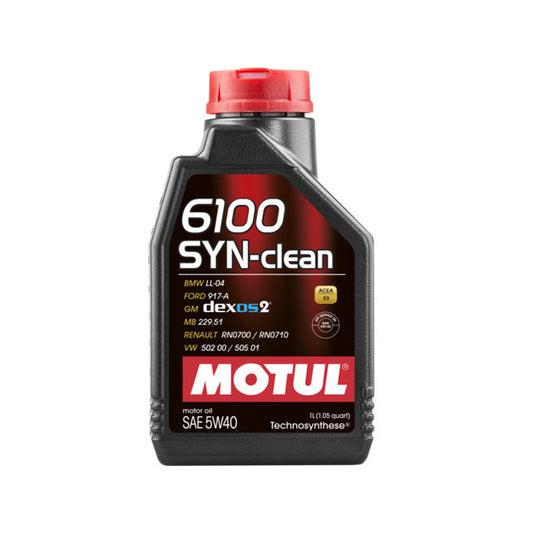 Olio MOTUL 6100 SY-CLEAN 5 W40 Lt.1