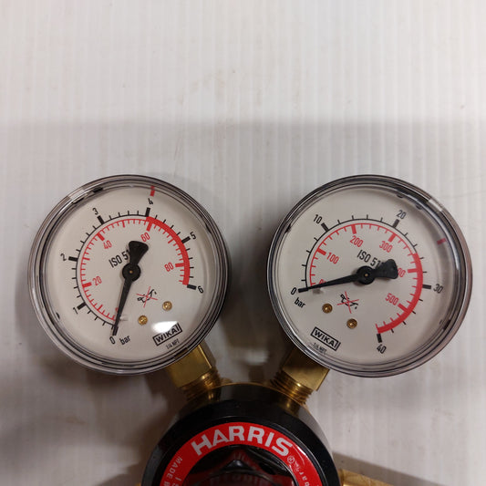 Riduttore di Pressione PROPANO HARRIS MODELLO 801 MANOMETRI 2