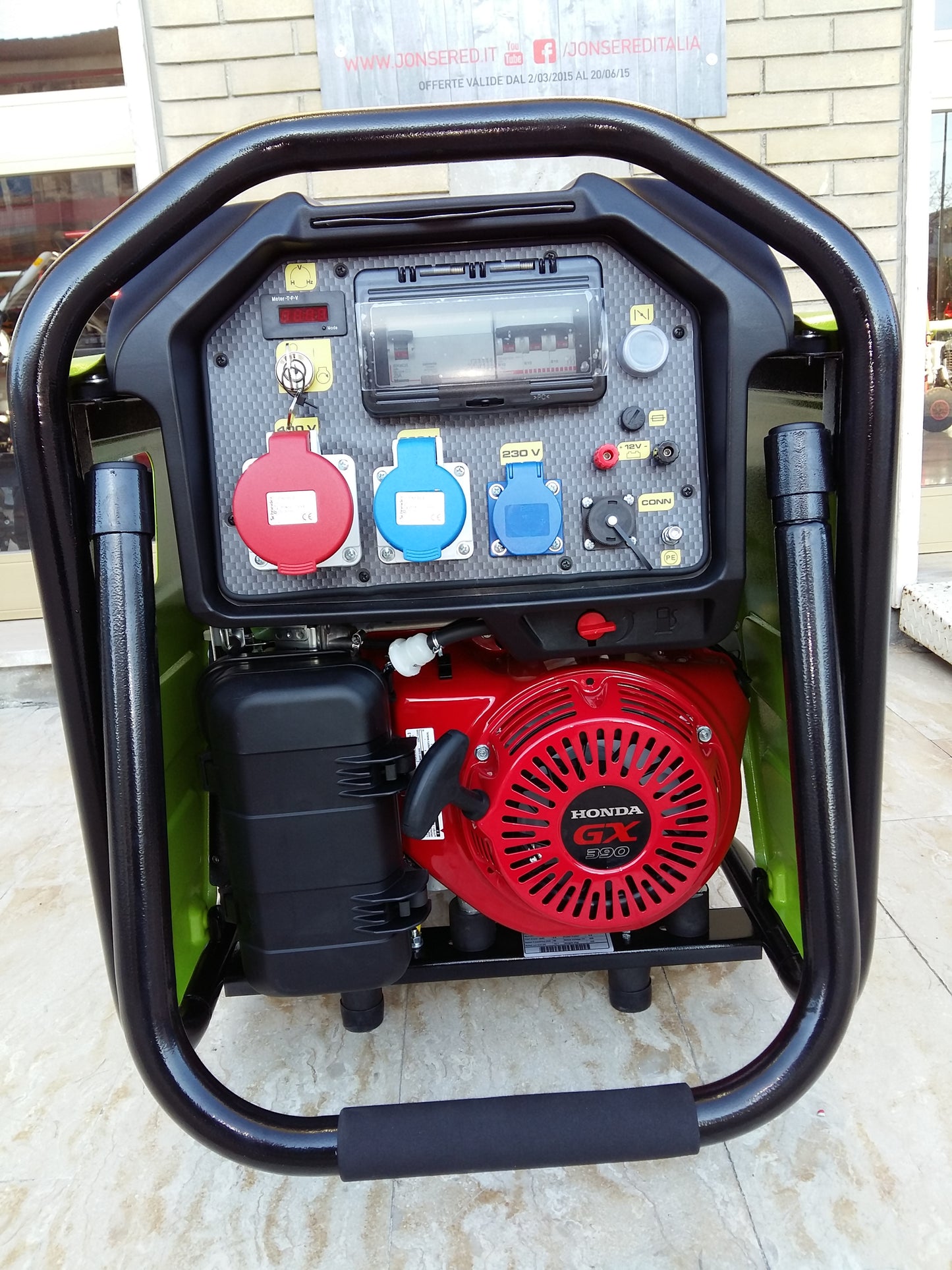 Generatore di corrente PRAMAC S 8000 AVR -K120D
