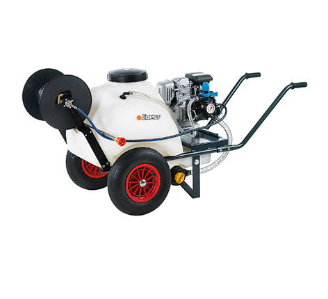 Pompa Irrorazione a Scoppio CON CARRIOLA LT. 120 MOTOPOMPA MC25