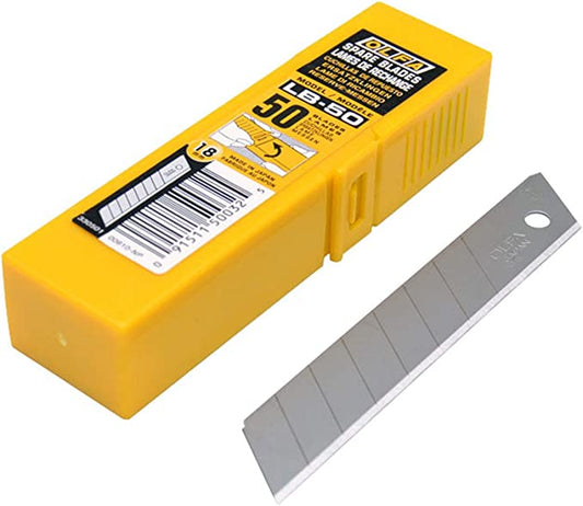 Lames de coupe Olfa LB-50 mm.18 pièces.50